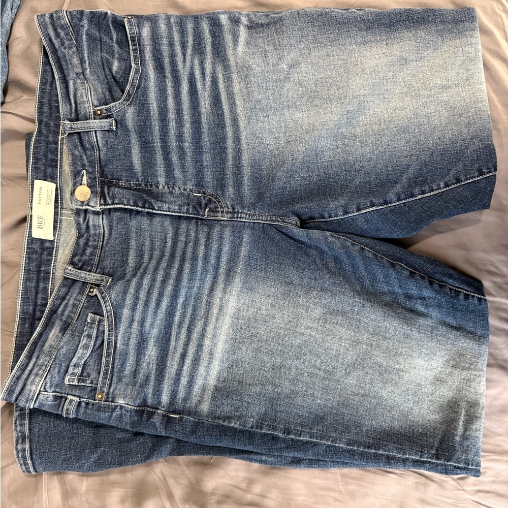 BKE Faded Blue Jeans for Men